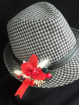 Çiçekli Şapka Aksesuarları